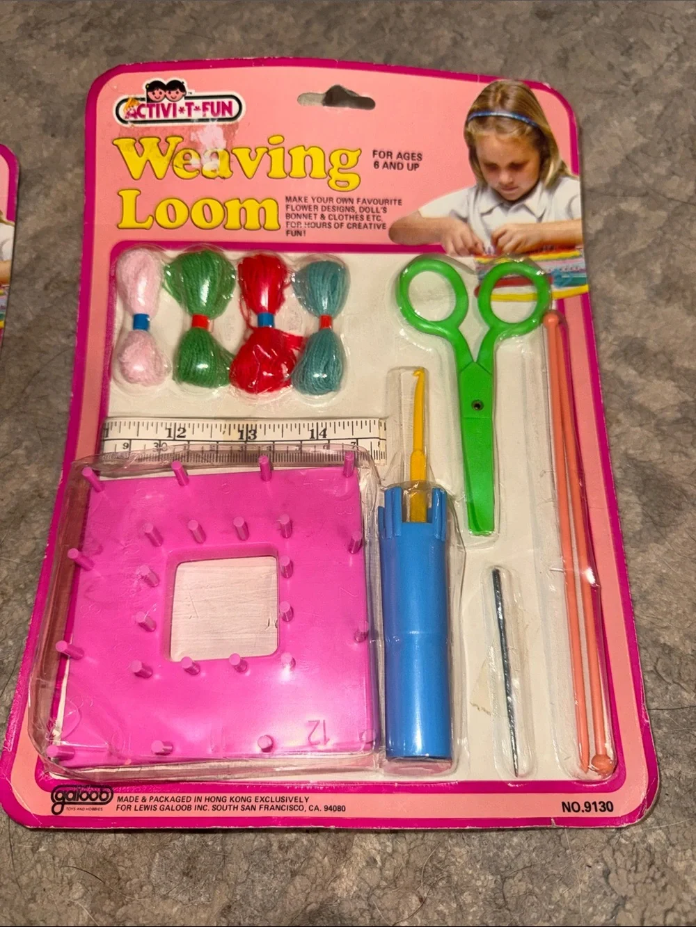 Vintage Activi-T-Fun Weaving Loom Craft Kits Set of 3 - Unopened NOS Retro -